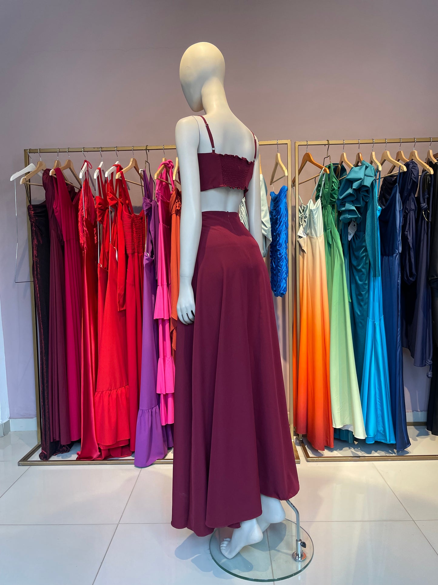 Maxidress Amalin Vino