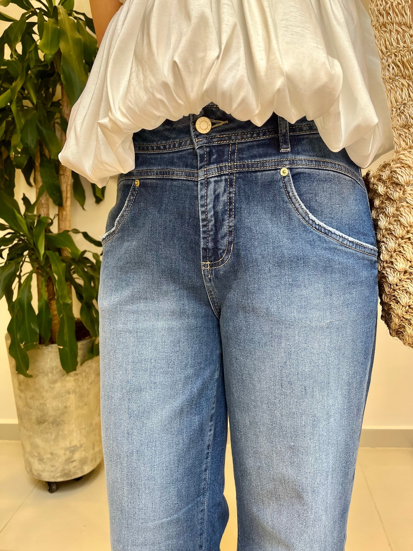 Jean Wide Leg Low Rise 366