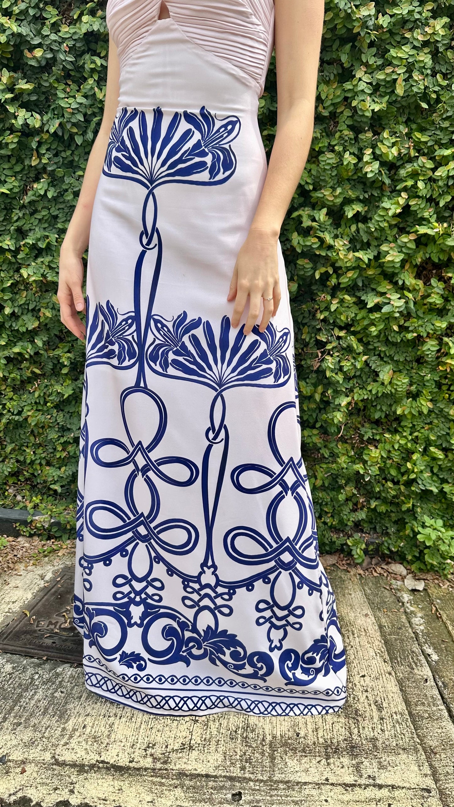 Vestido Elda Azul