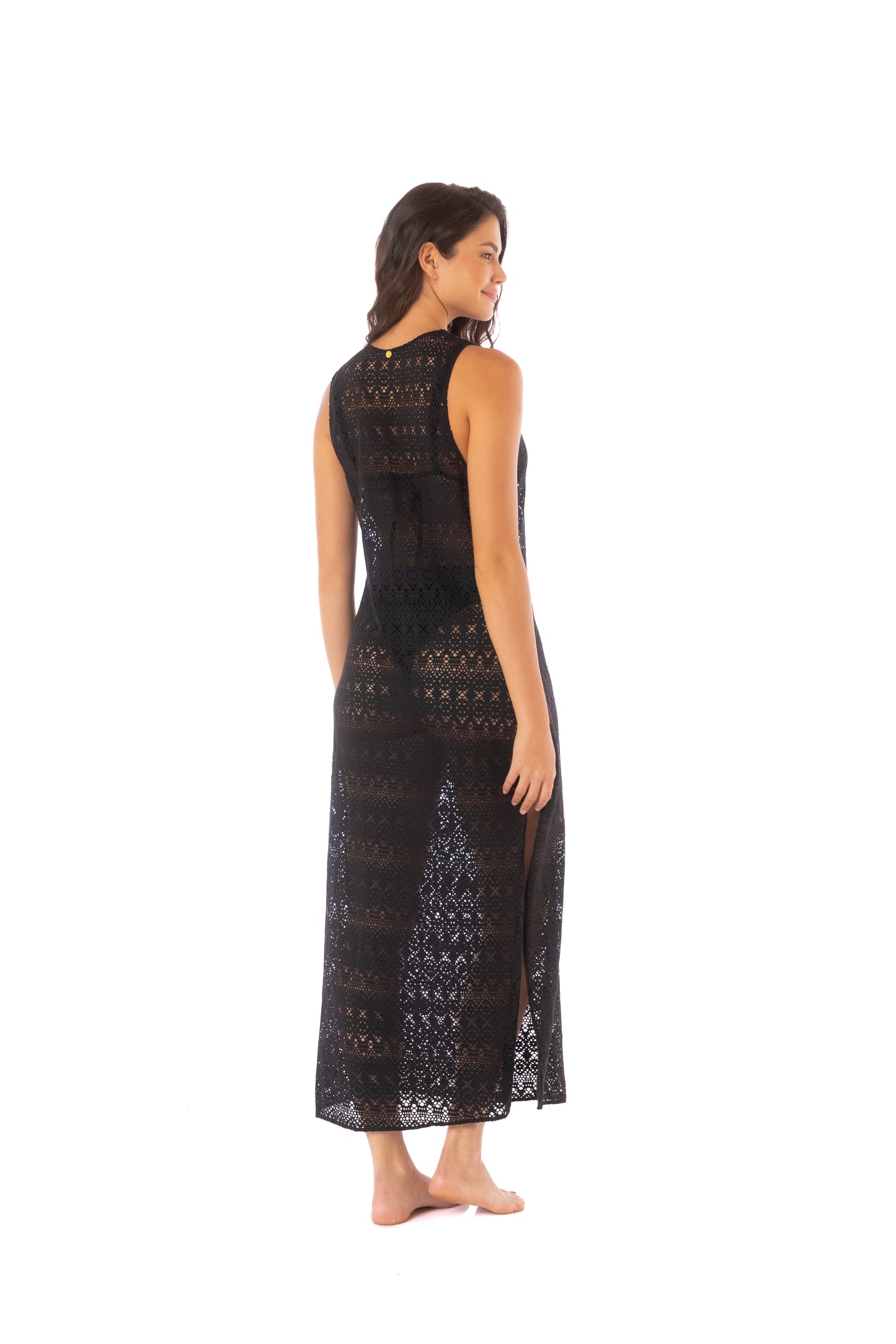 Solid Noche Bohemia Ariana Dress