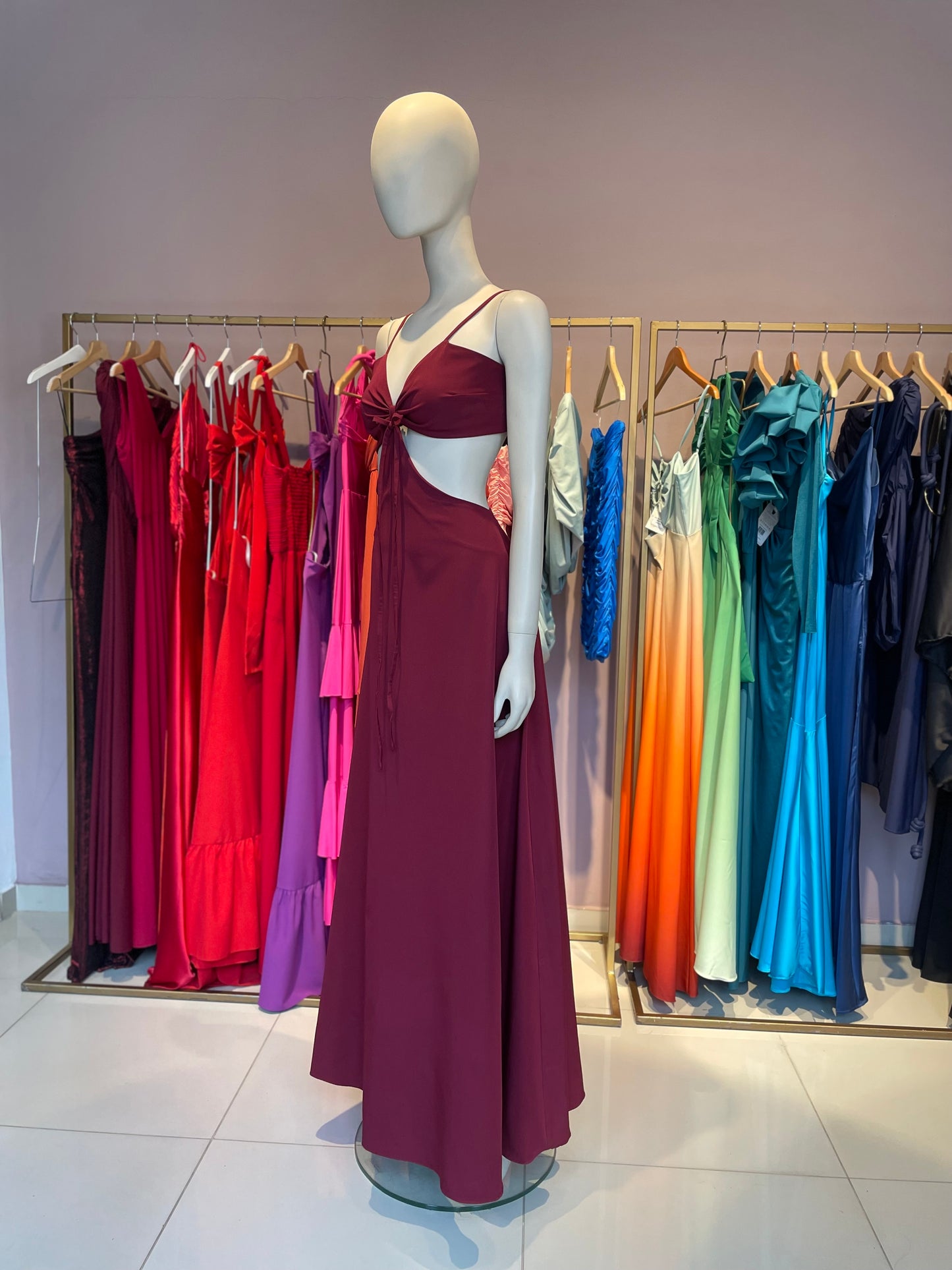 Maxidress Amalin Vino