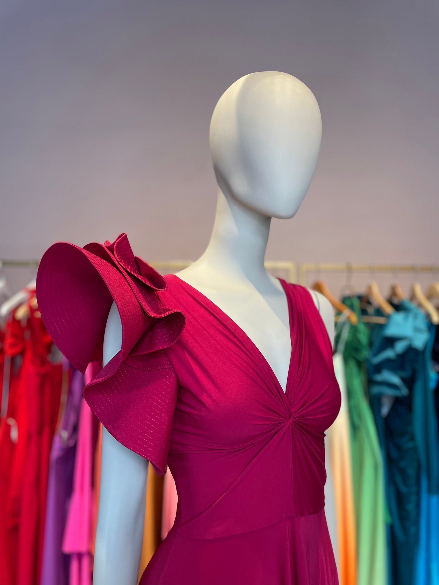 Vestido Paloma Cereza