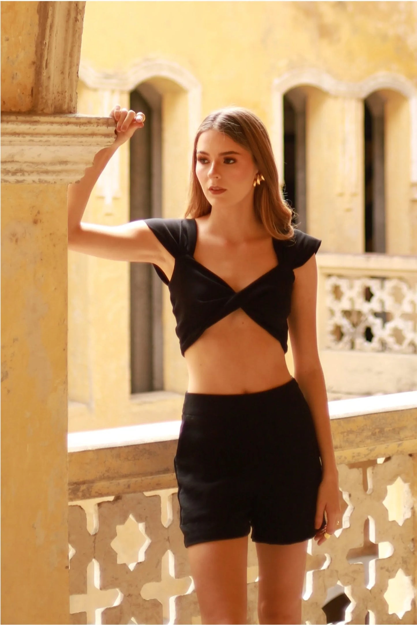Amanda Crop Top