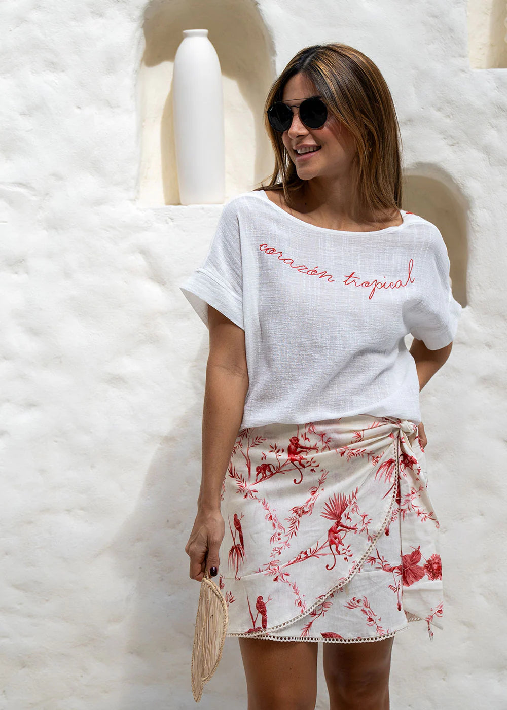 Blusa Carmen Marfil