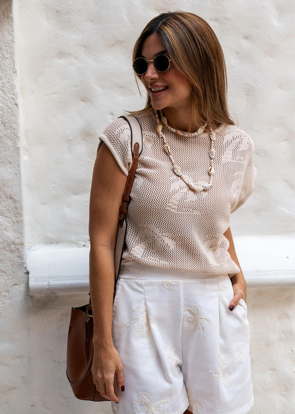 Blusa Fontana Palmeras
