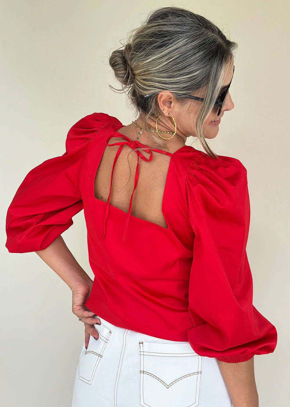 Blusa Paulina Rojo