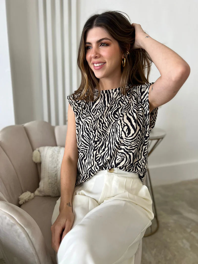 Blusa Leti Zebra
