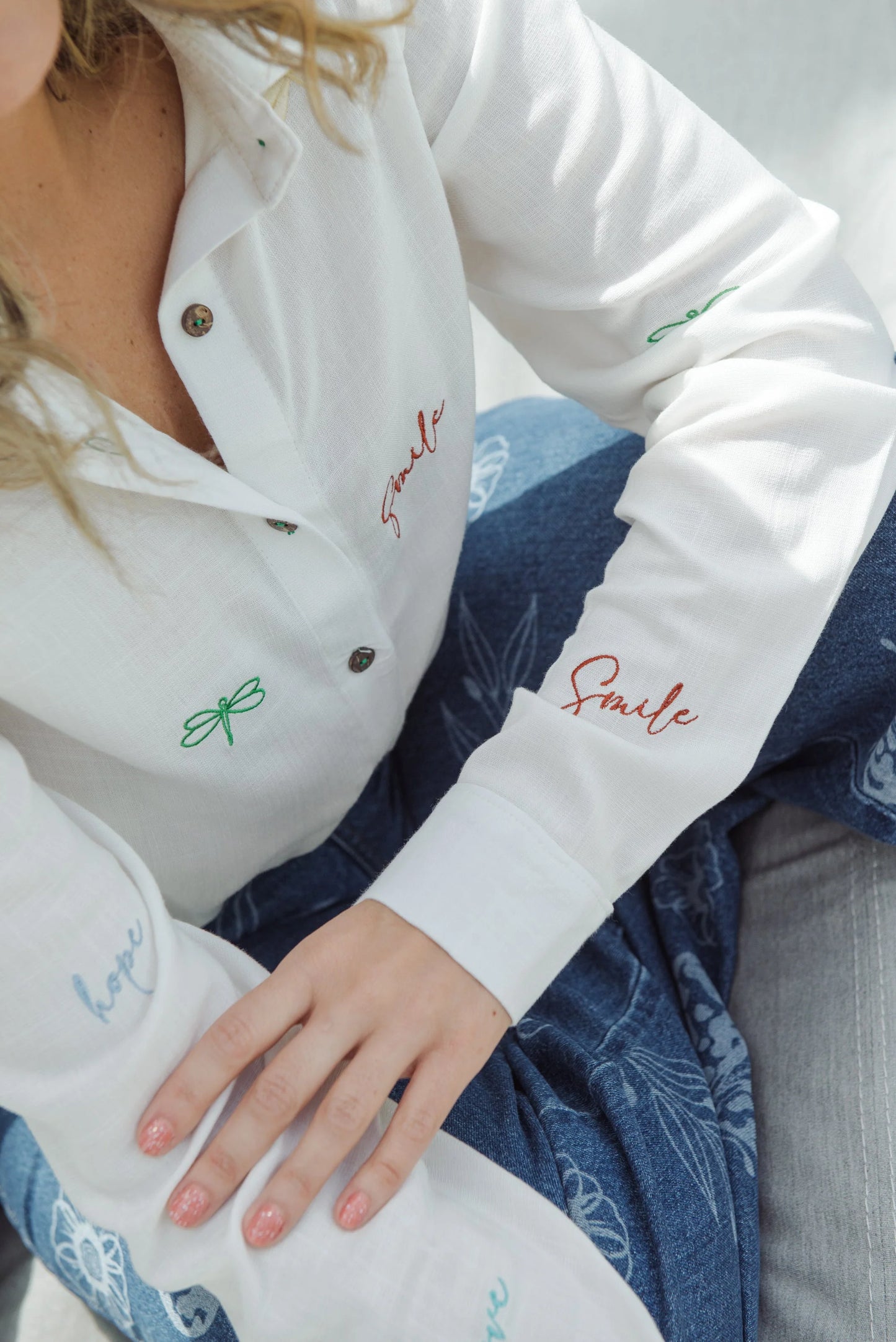 Camisera Libelula Crudo