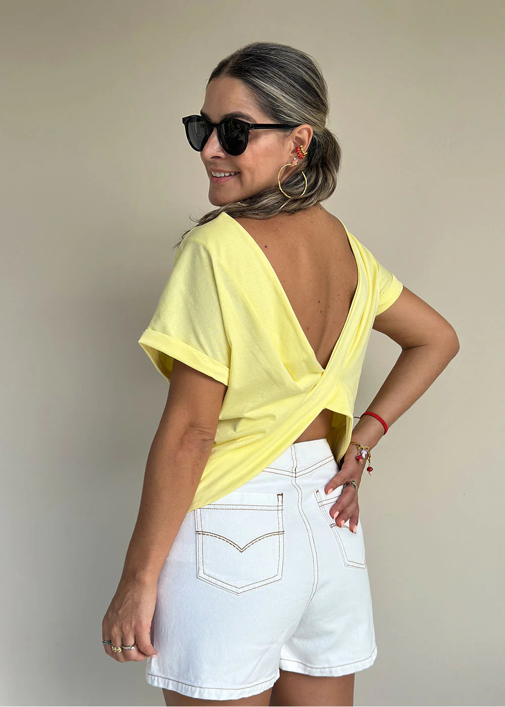 Blusa Adelina Amarillo