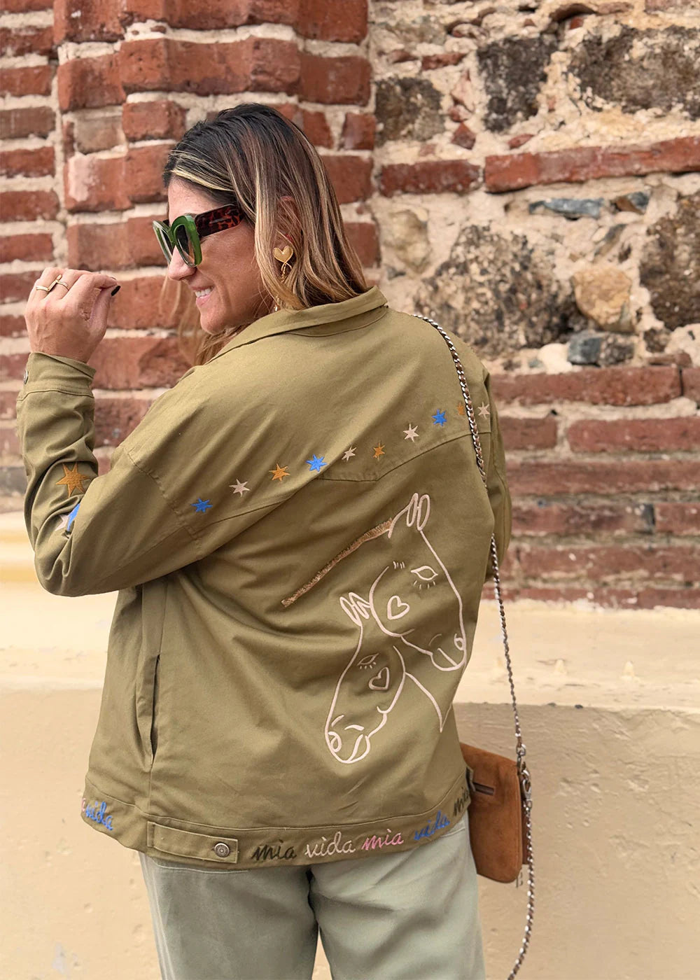Chaqueta Romina Verde
