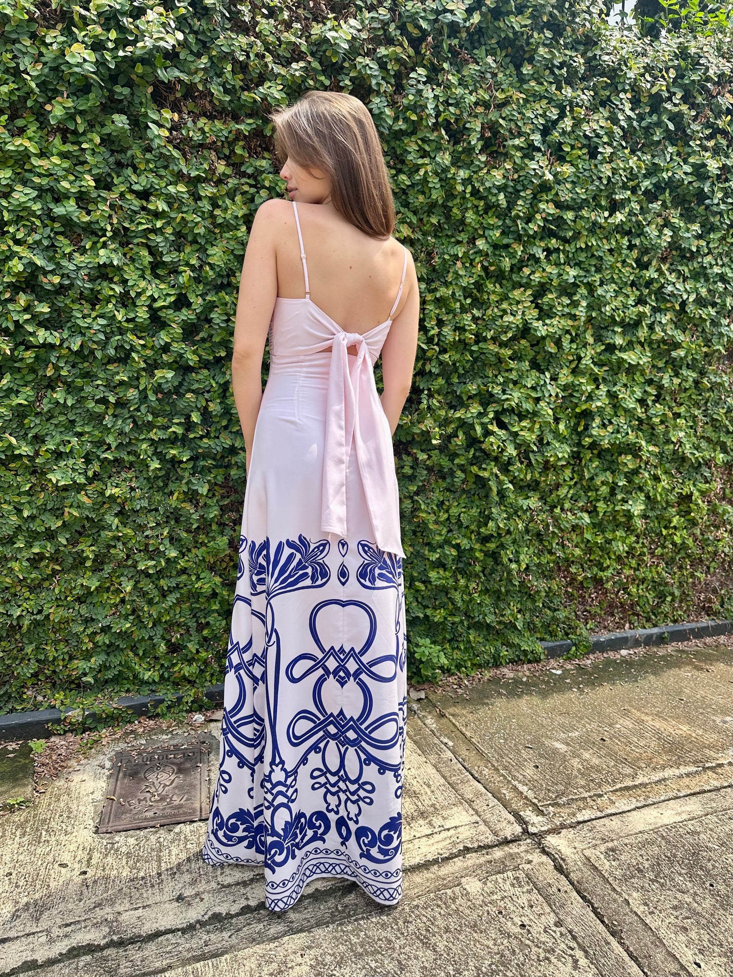 Vestido Elda Azul
