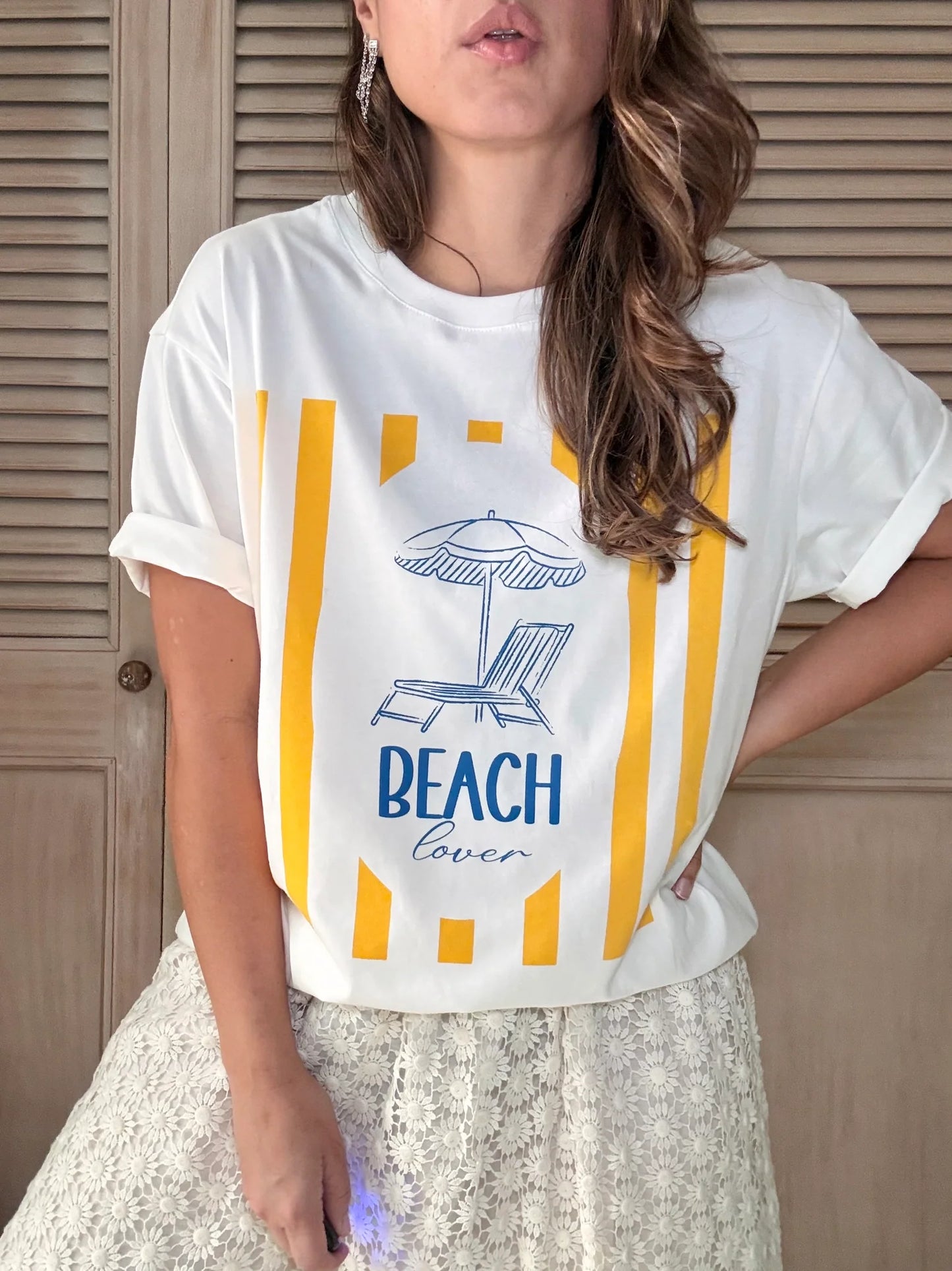Camiseta Oversize Beach Lover
