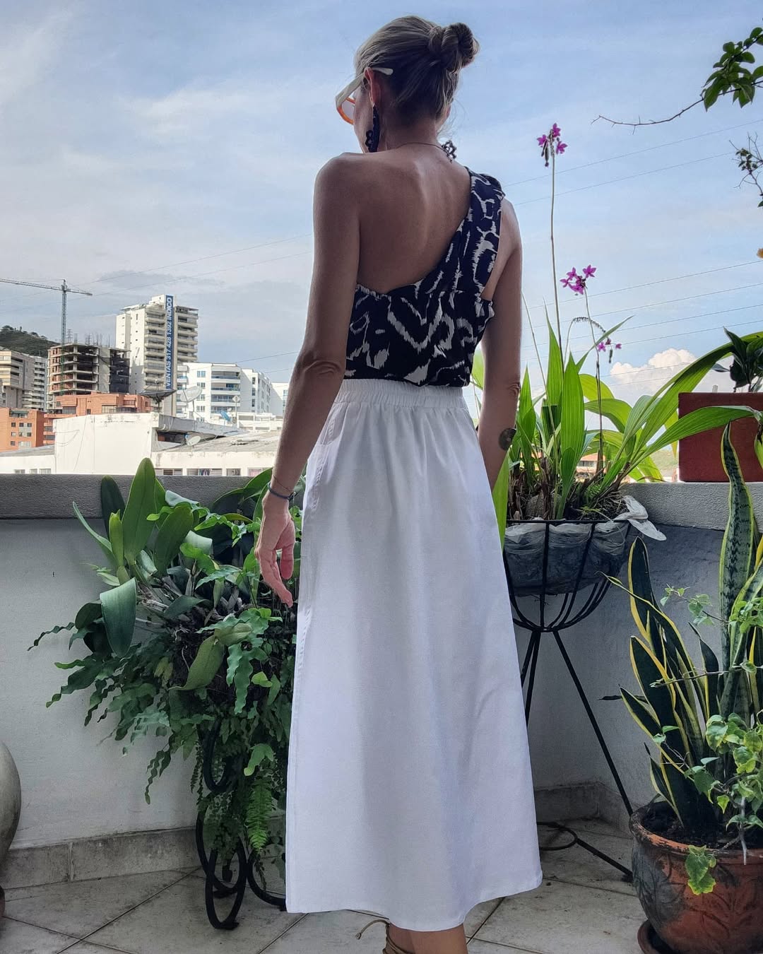 Falda Luz Blanco