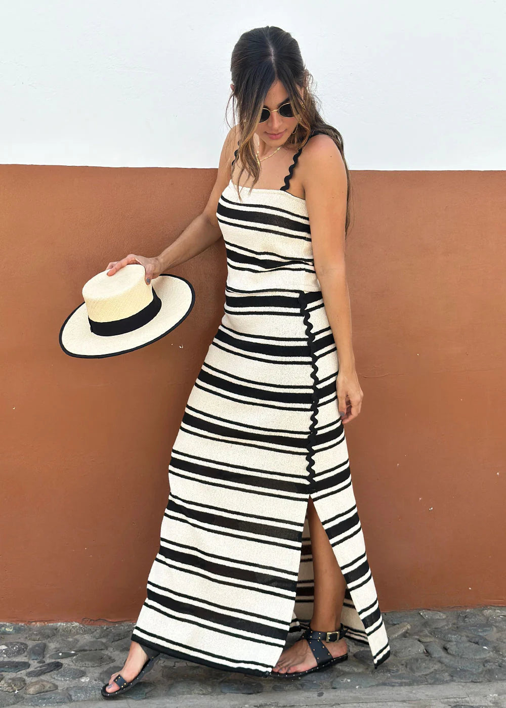 Falda Texas Marfil