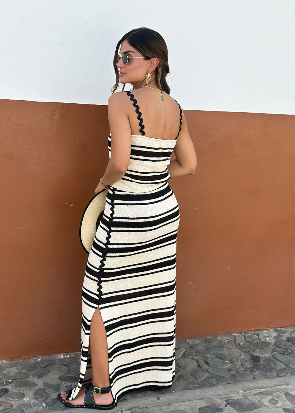 Falda Texas Marfil