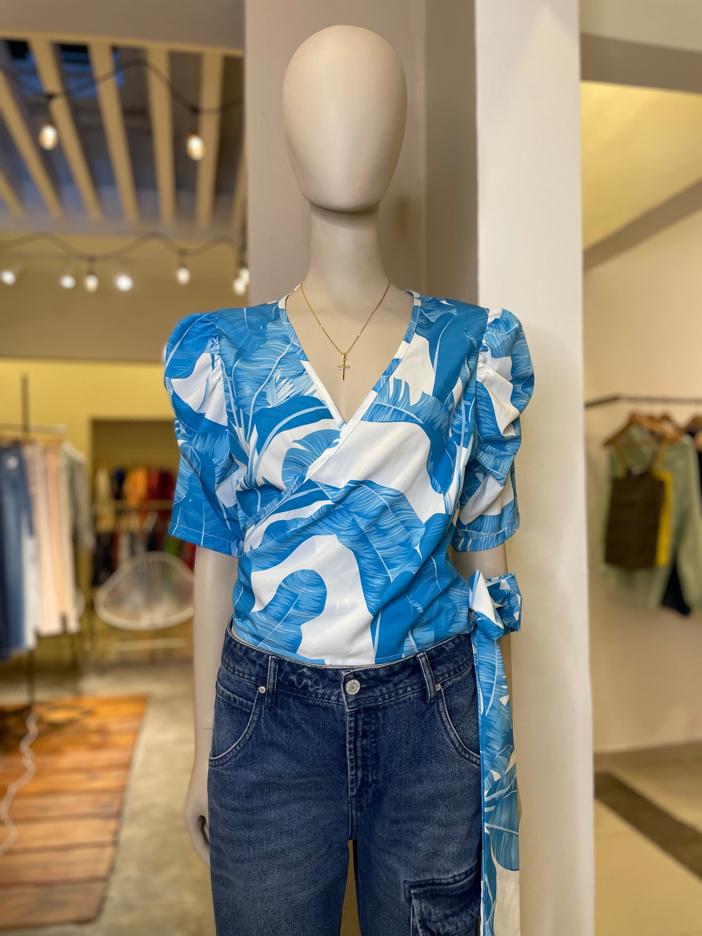 Blusa Regina Azul