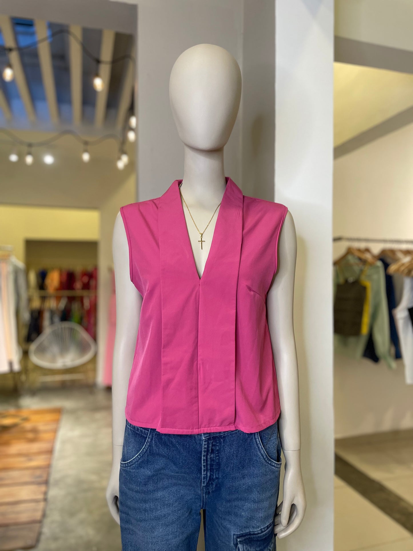 Blusa Asia Fucsia