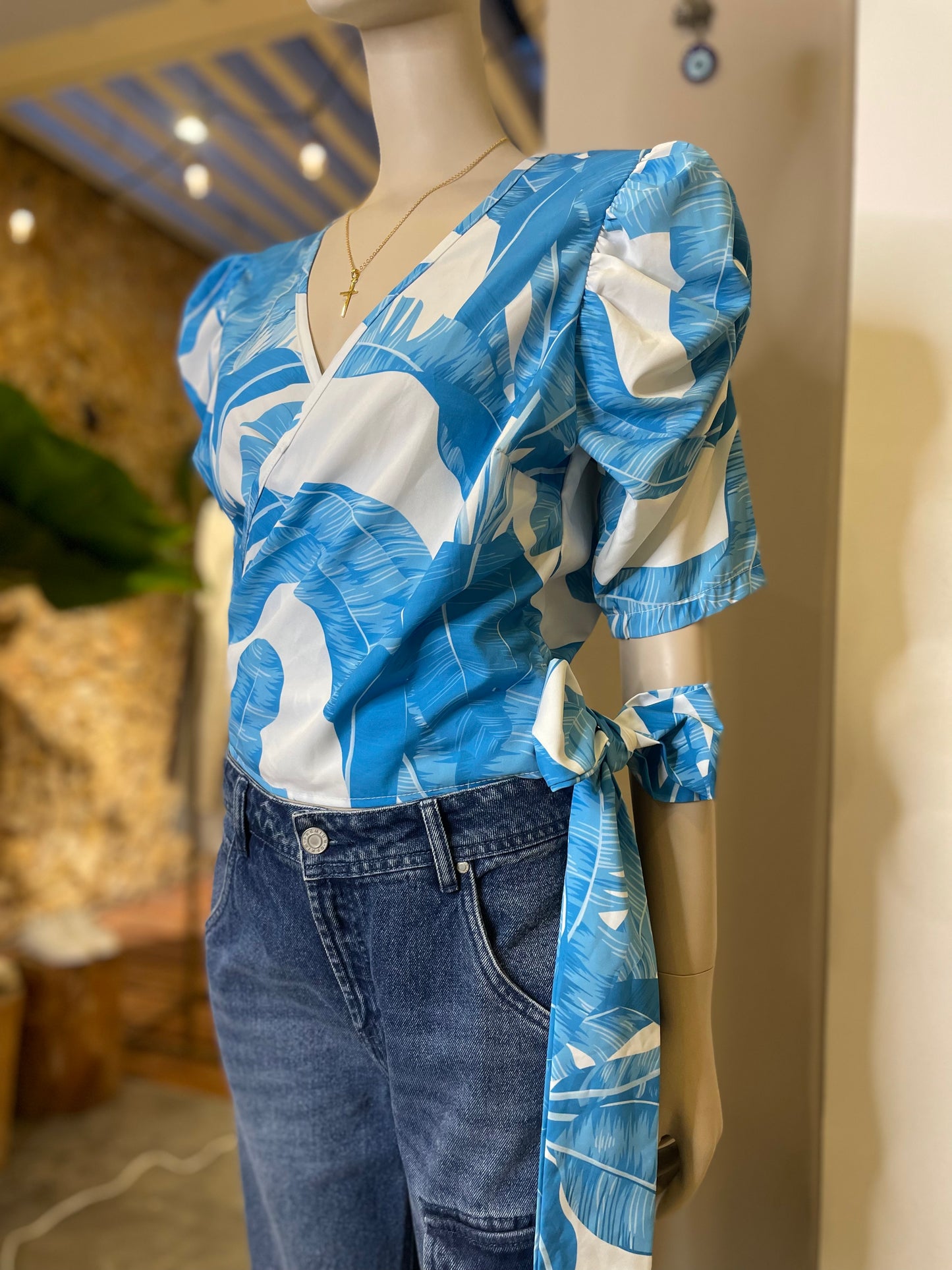 Blusa Regina Azul
