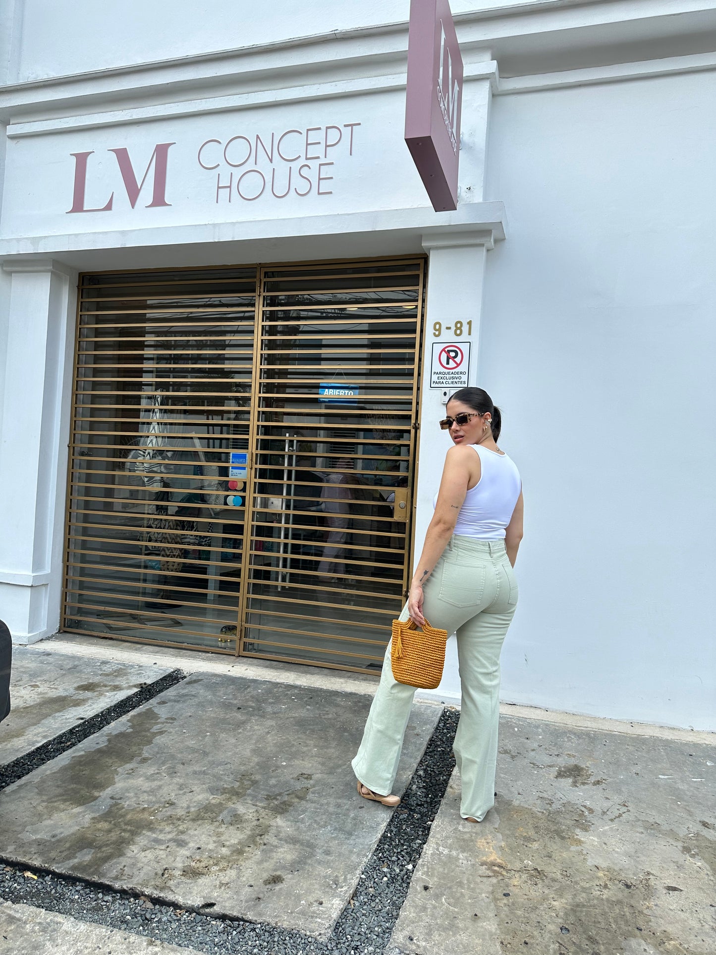 Jean Wide Leg Verde