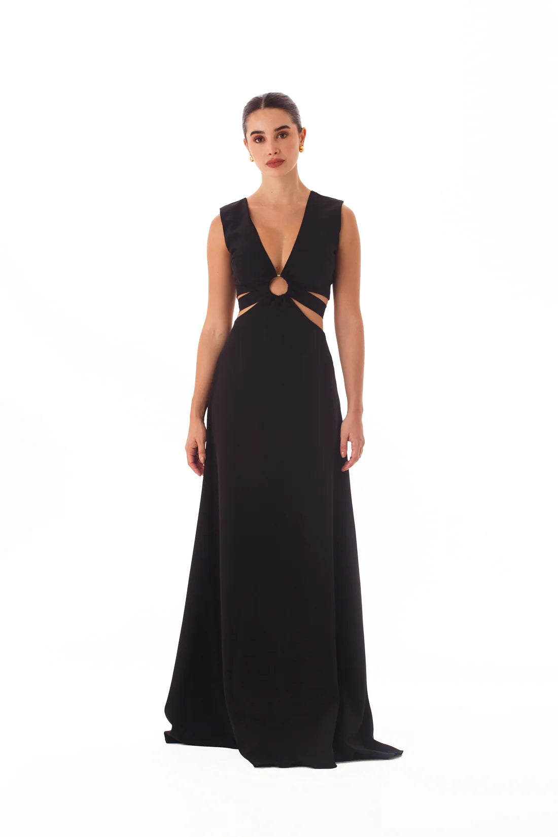 Maxidress Emily Negro