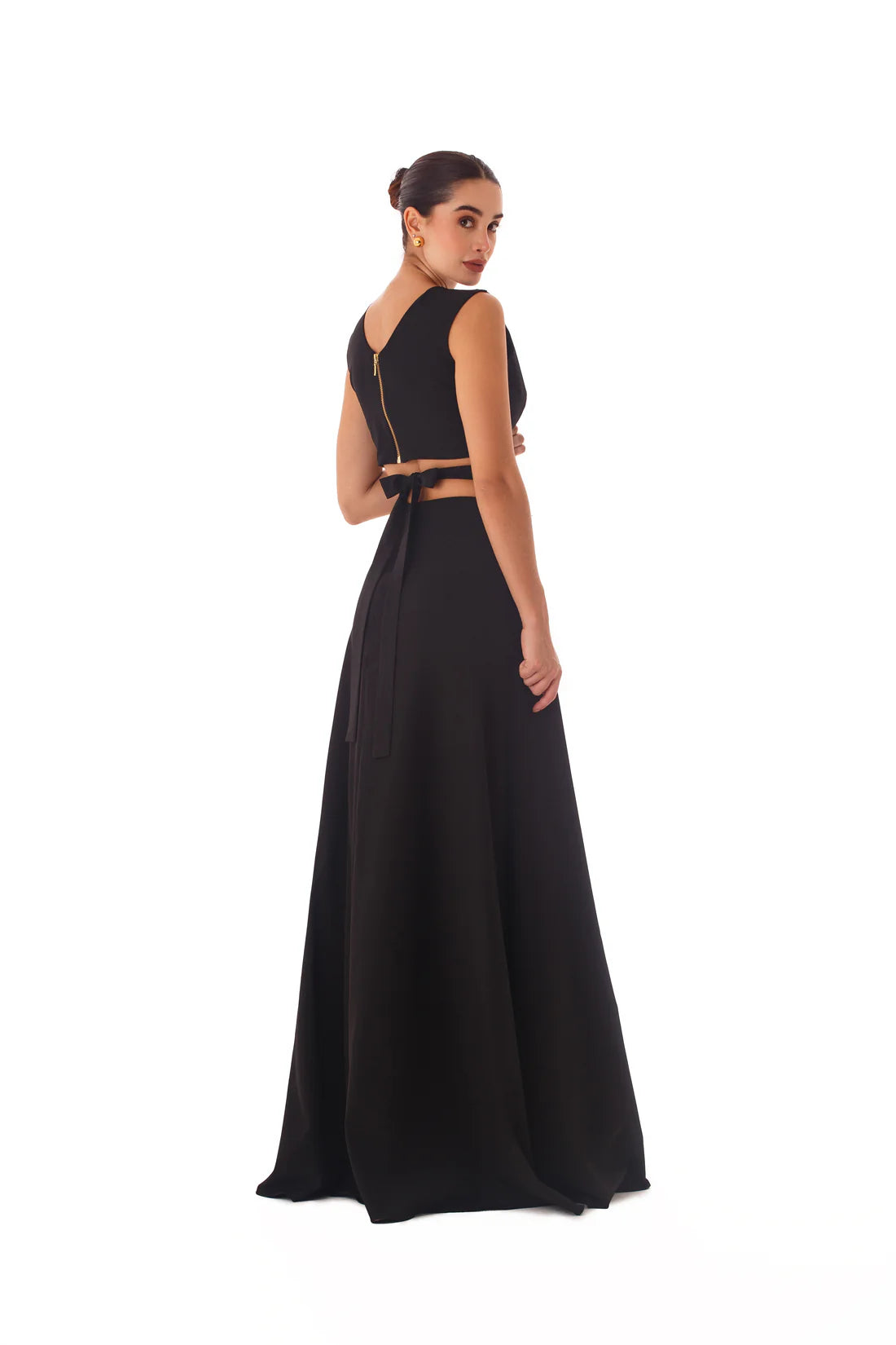 Maxidress Emily Negro