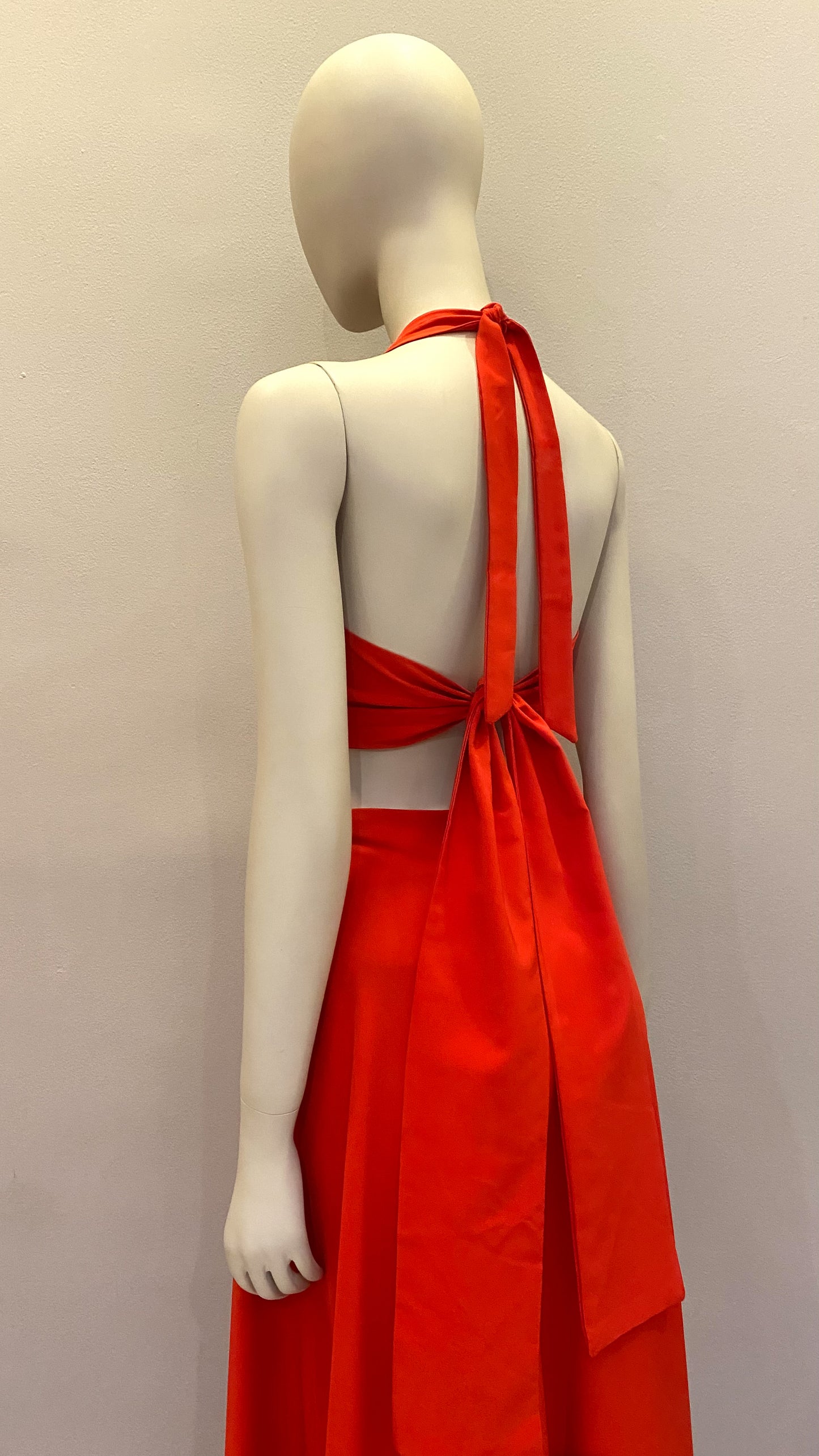 Maxidress Manuela Rojo