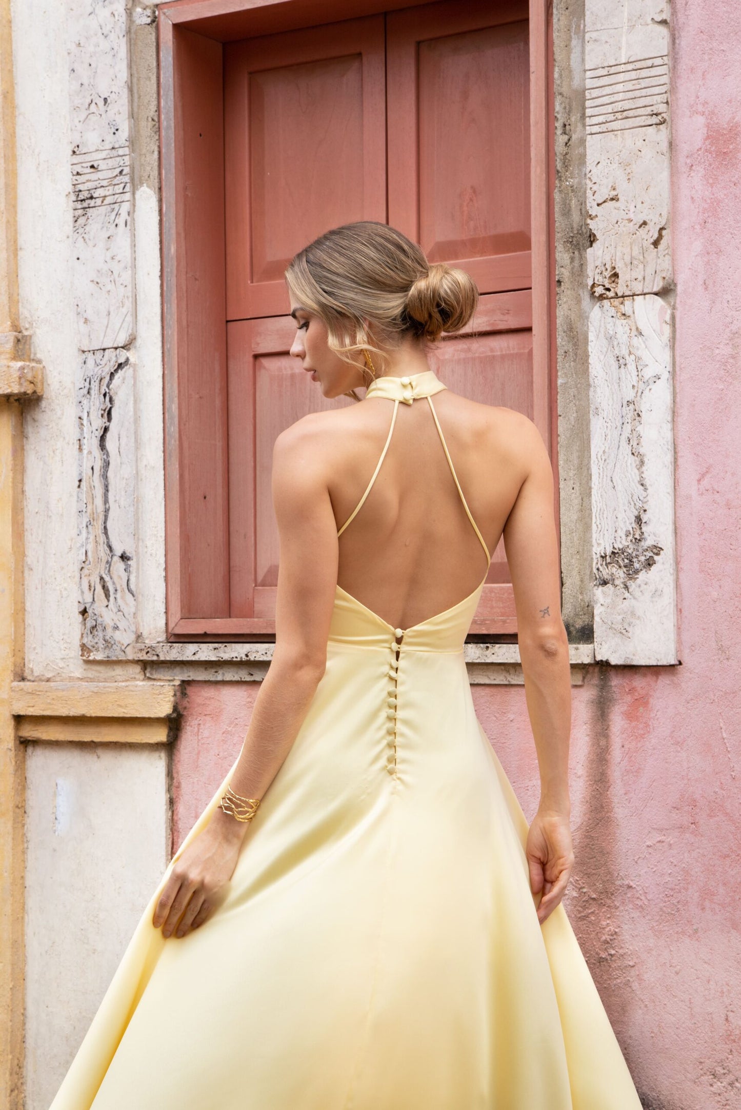 Vestido Margarita Amarillo