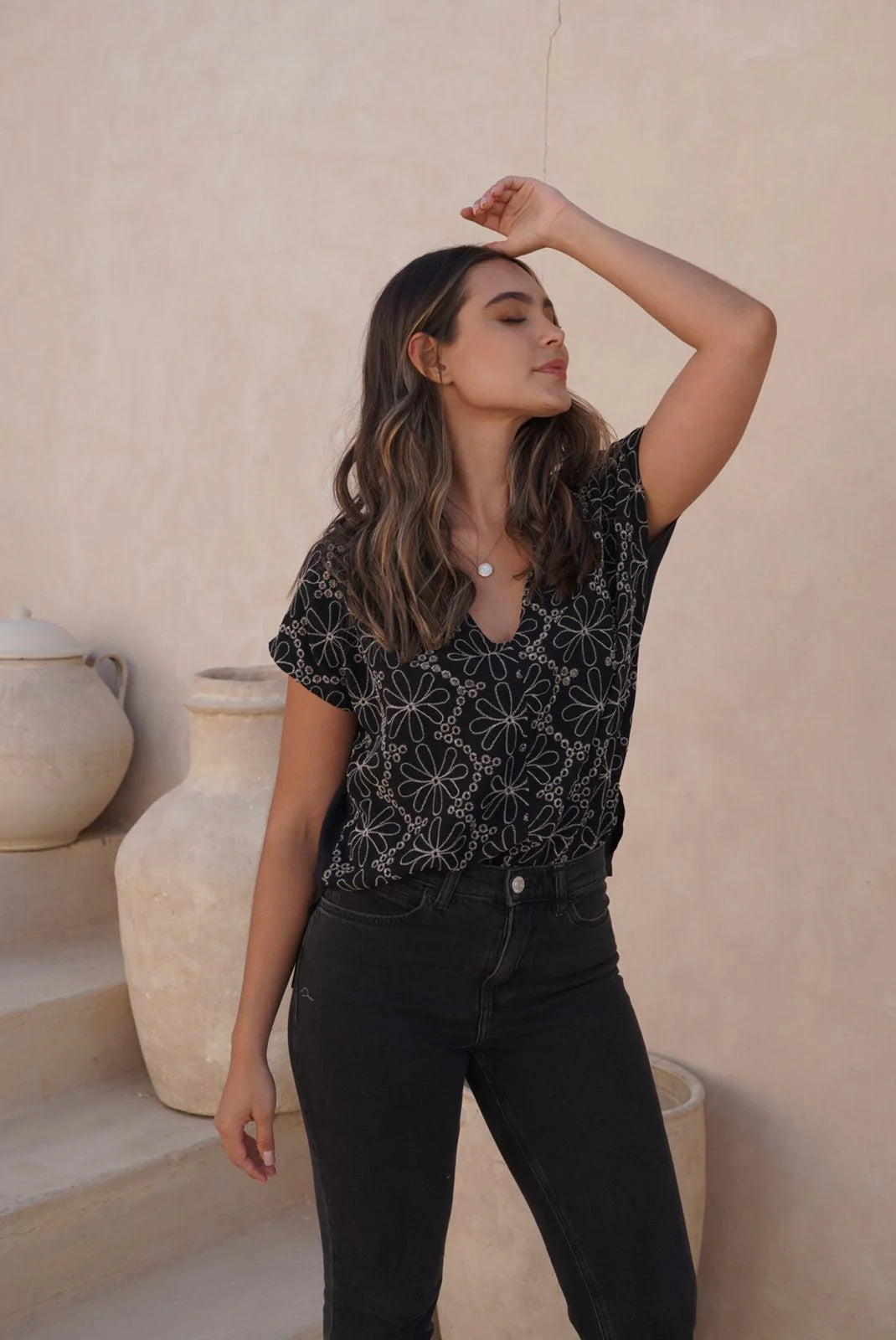 Blusa Okini Noche