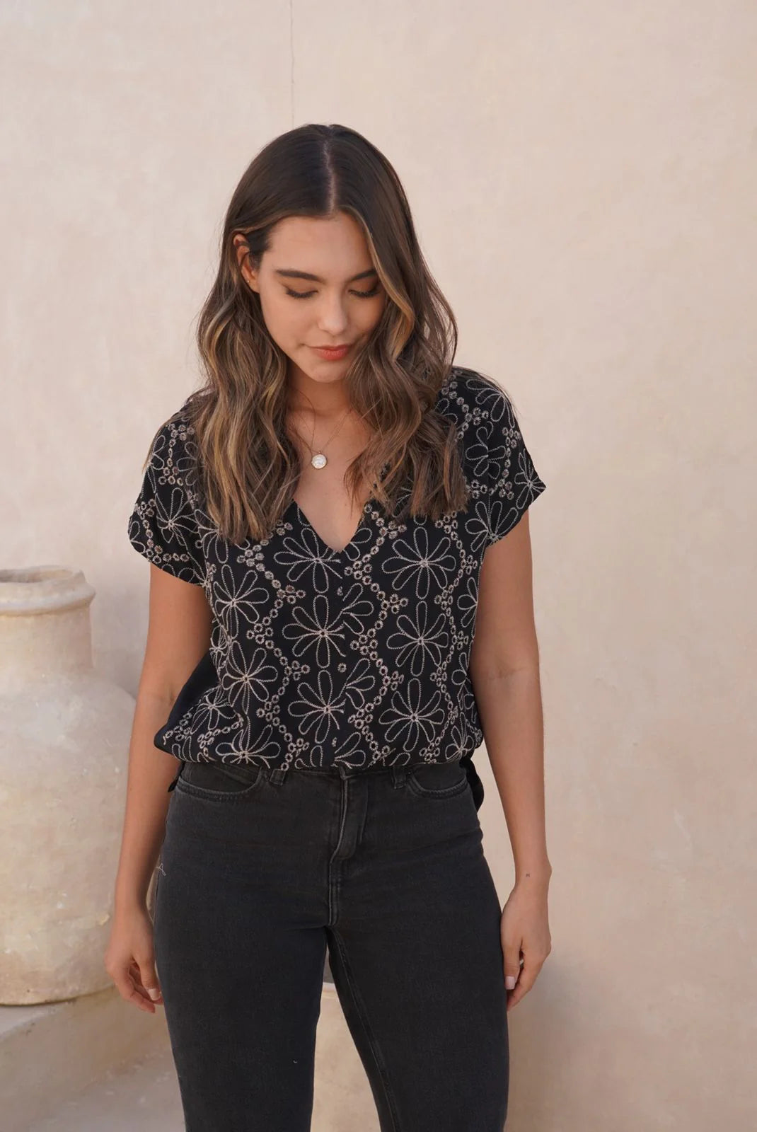 Blusa Okini Noche
