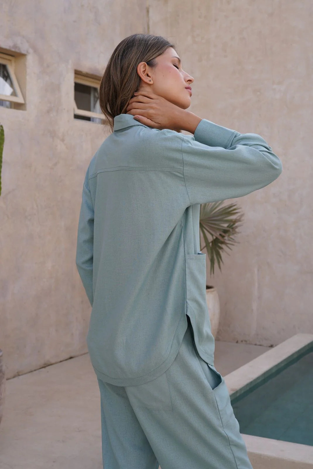 Camisa Paloma Salvia