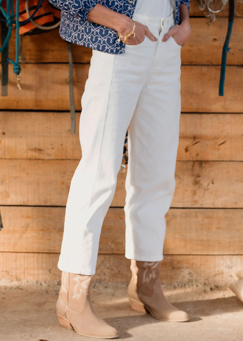 Pantalón Charlotte Marfil