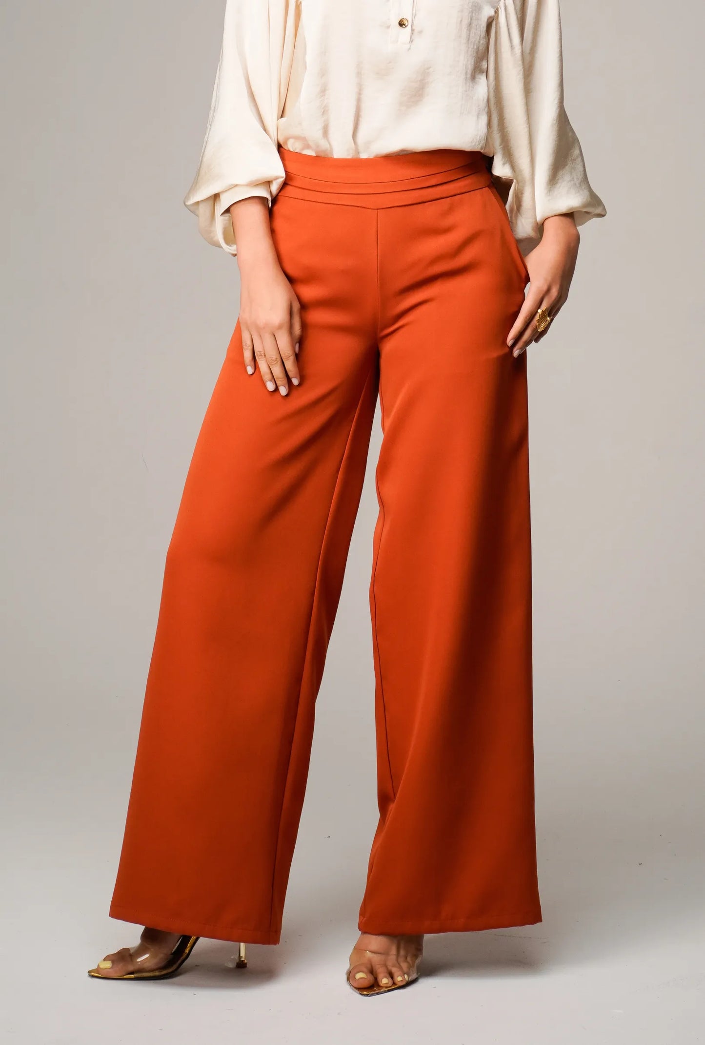 Pantalón Florencia Terracota