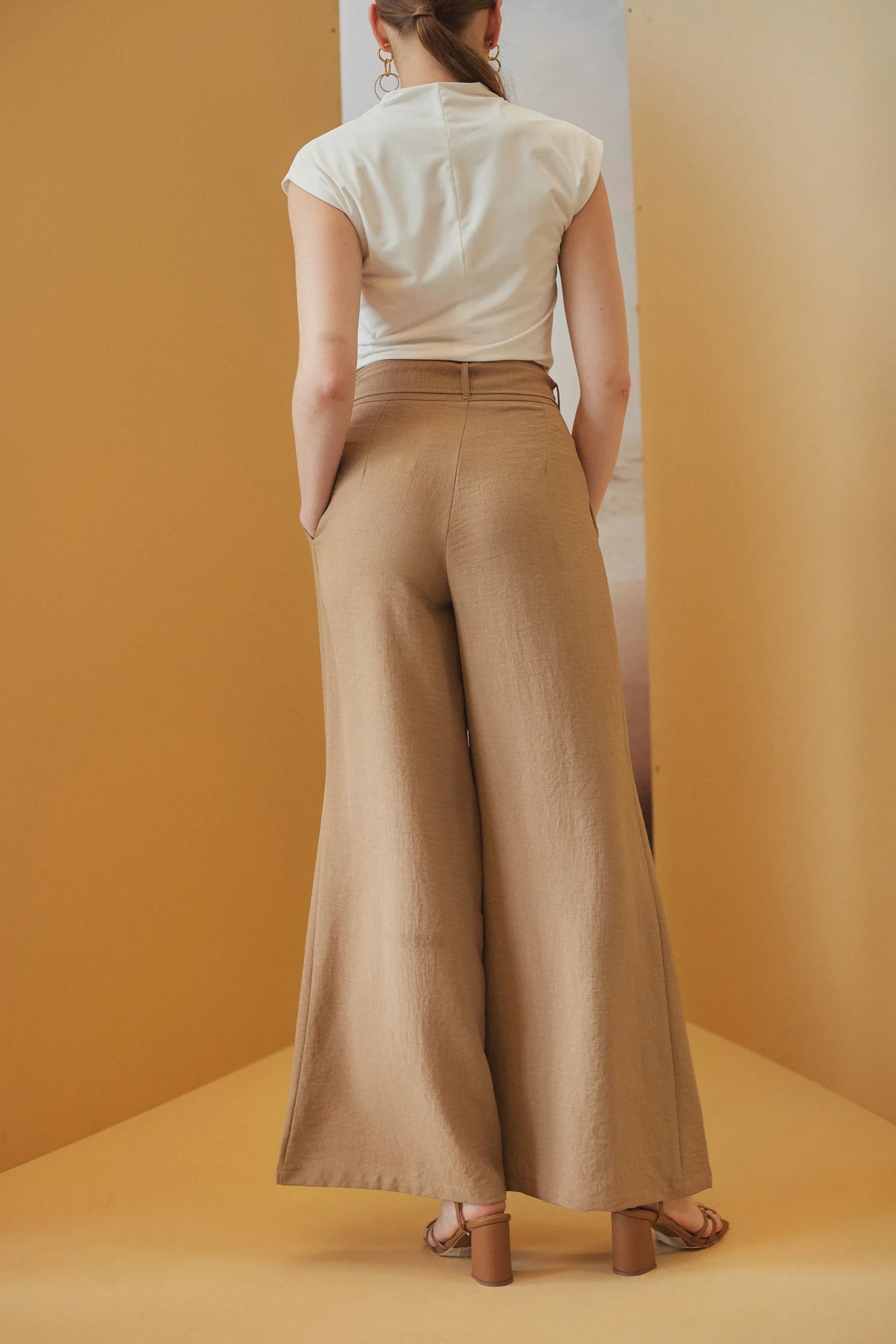 Pantalón Guadalupe Caqui