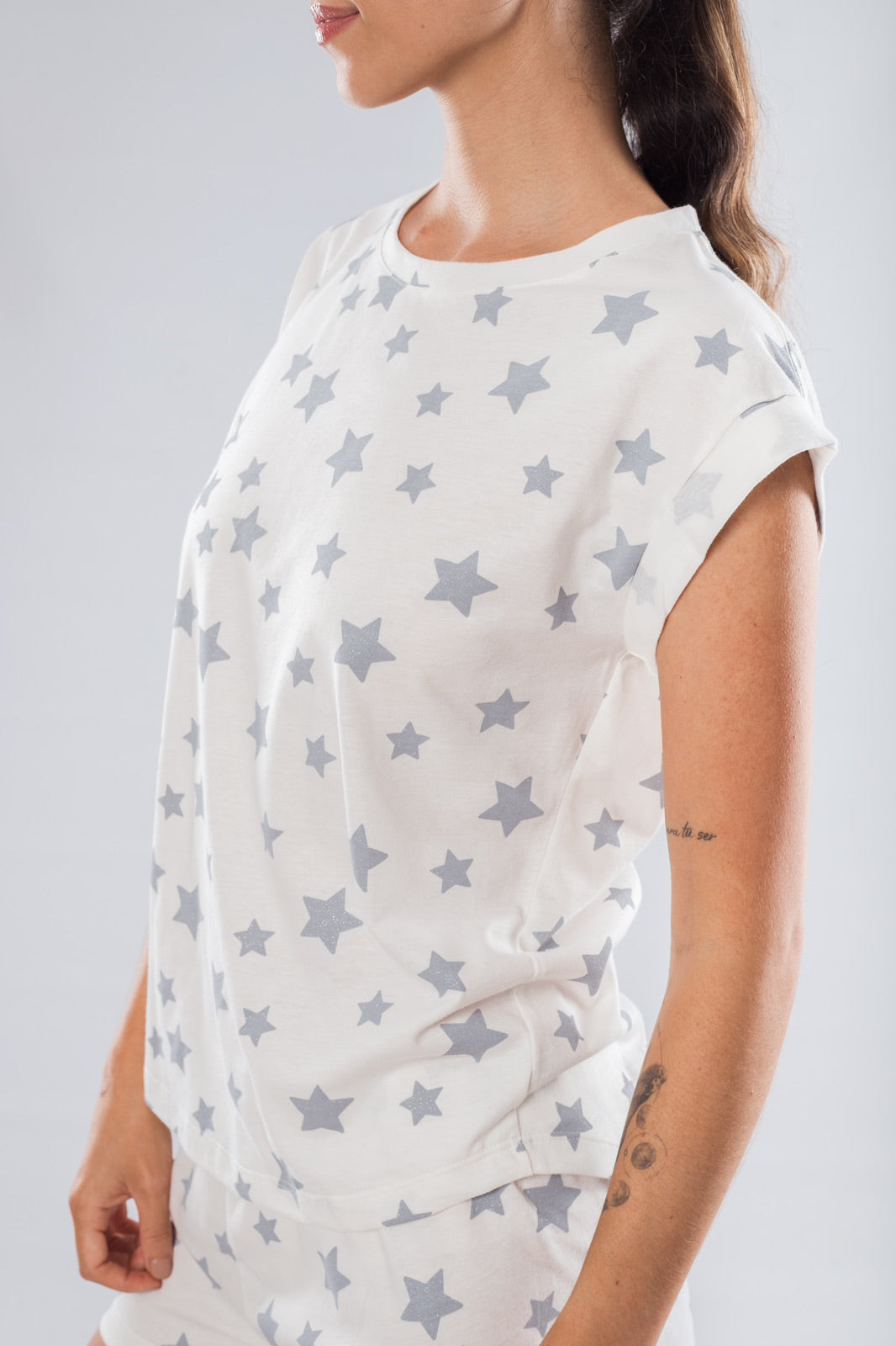 Pijama Stars Short