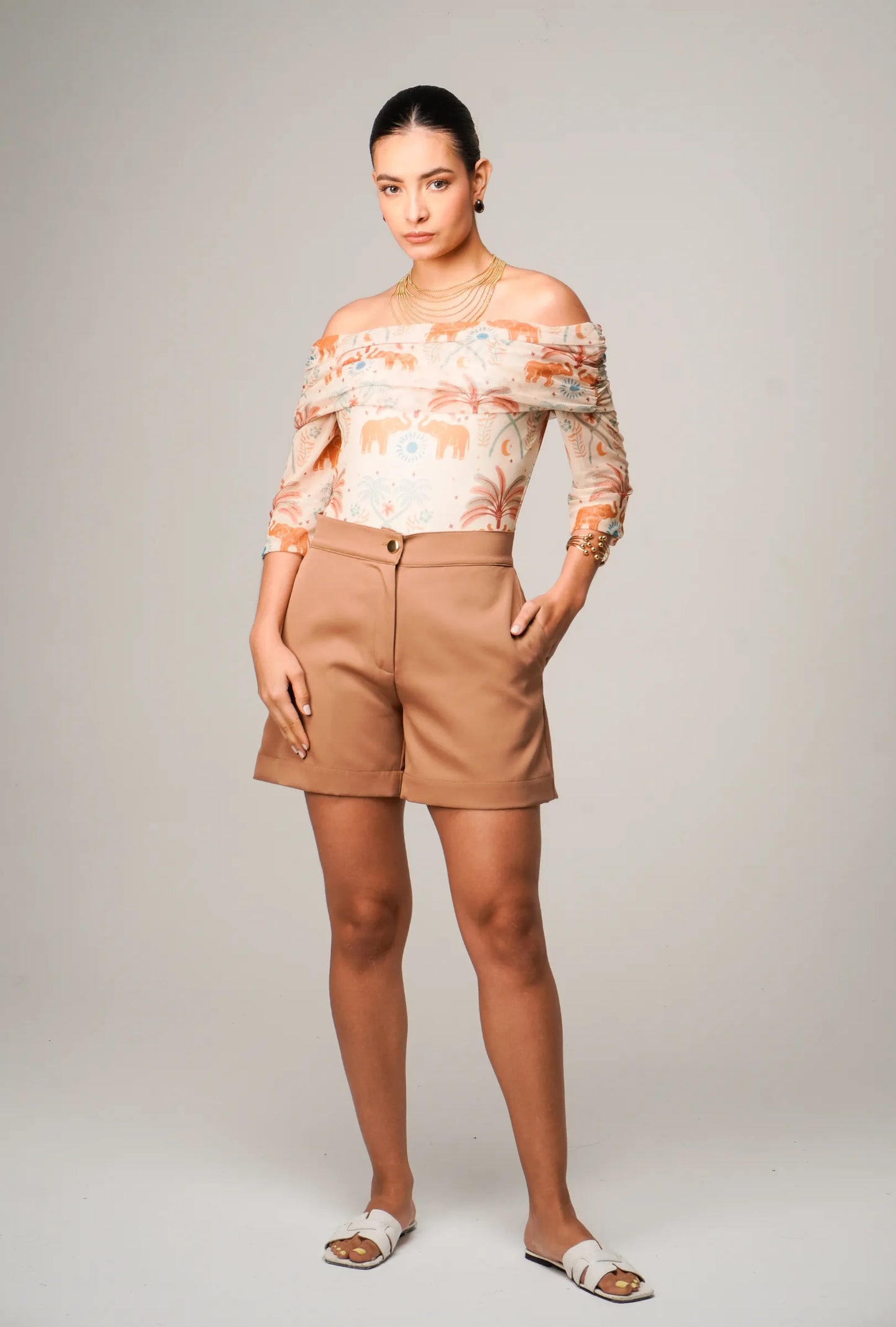 Short Topacio Mocca