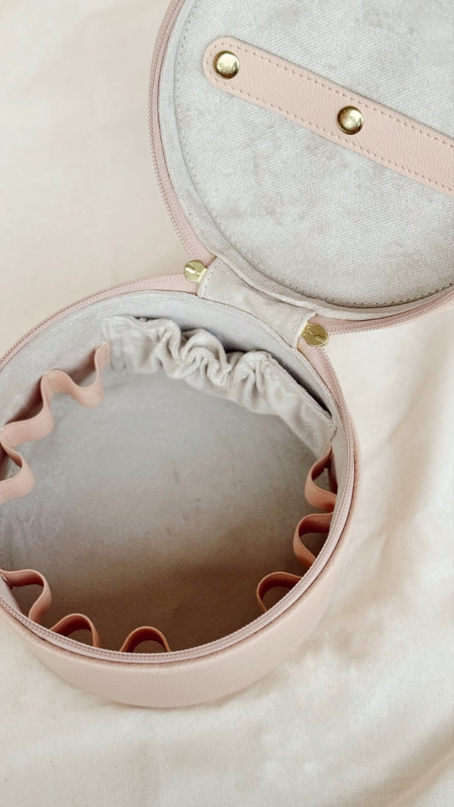 Skincare Bag - Estuche Redondo Grande