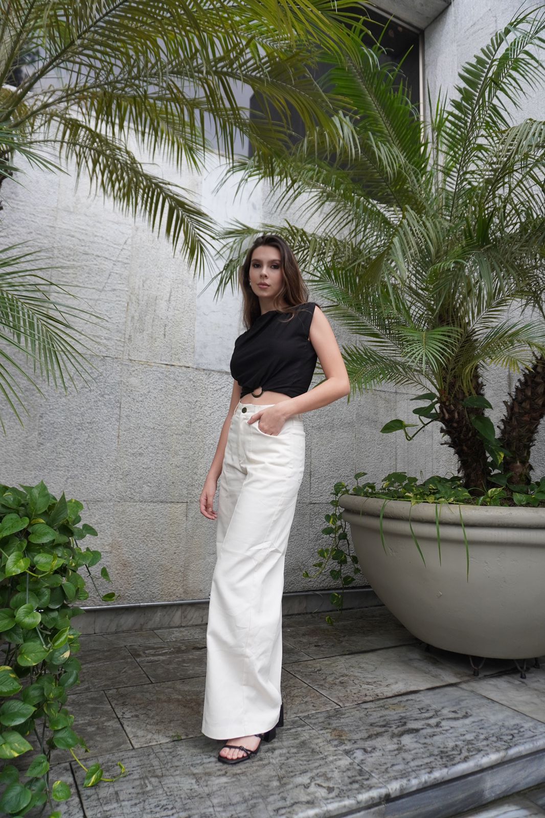 Venecia Pants Crudo
