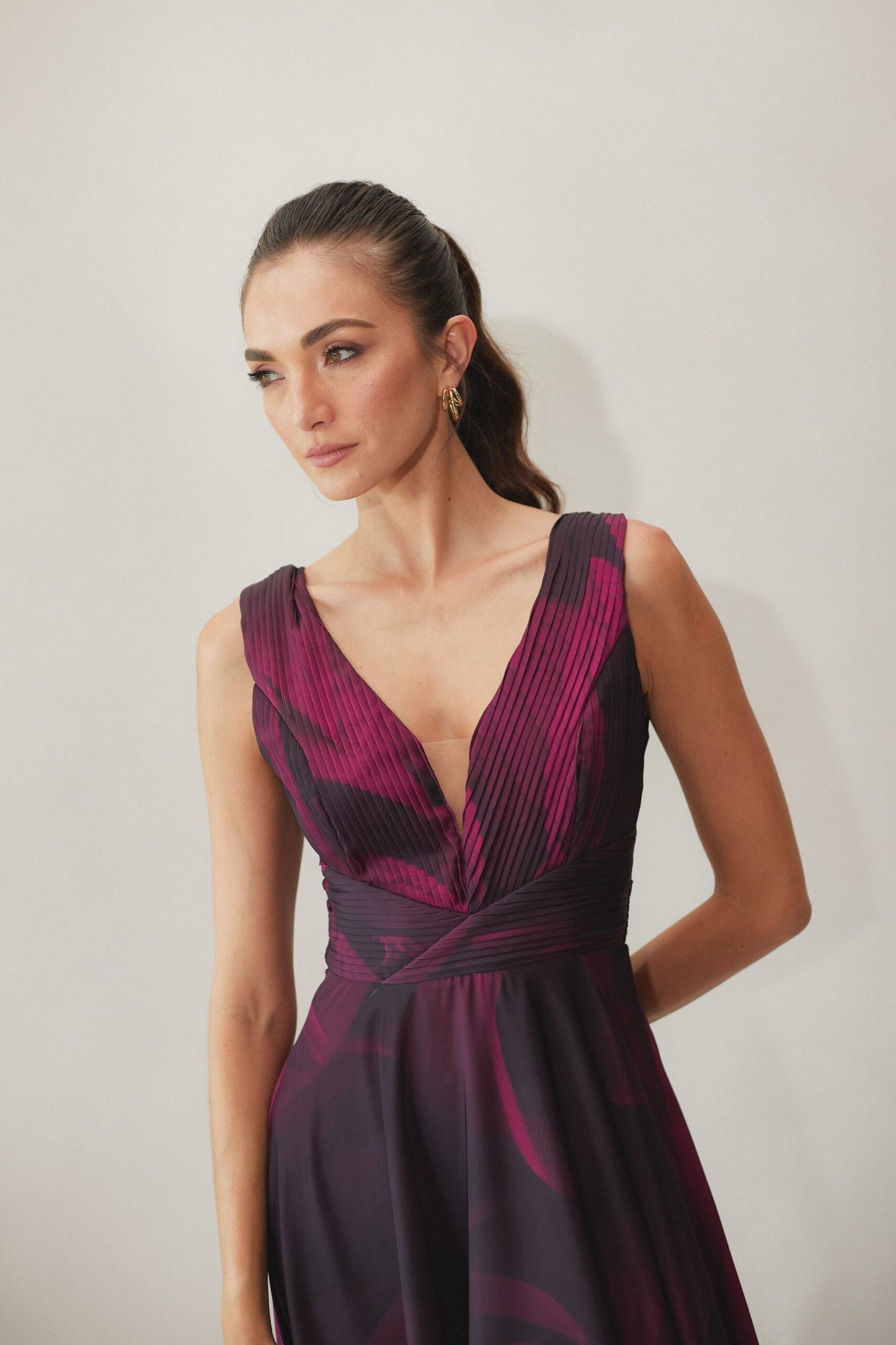 Vestido Aurora Uva