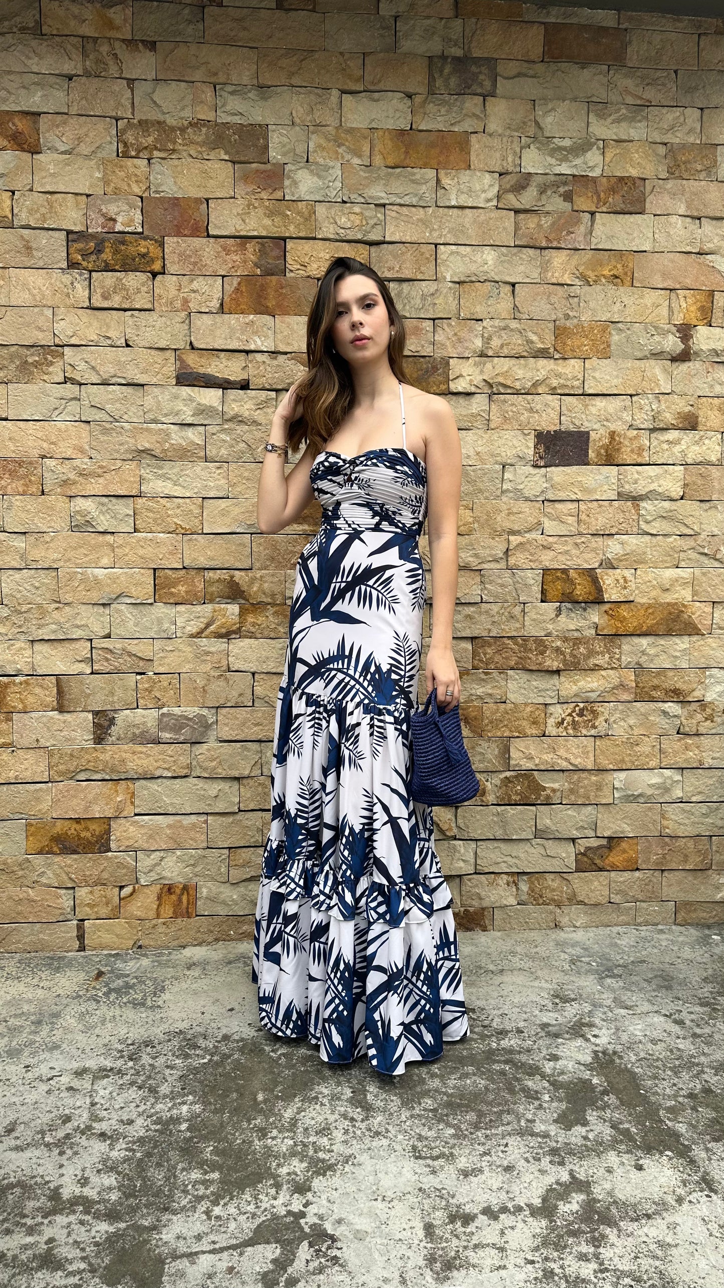 Vestido Fanny Azul
