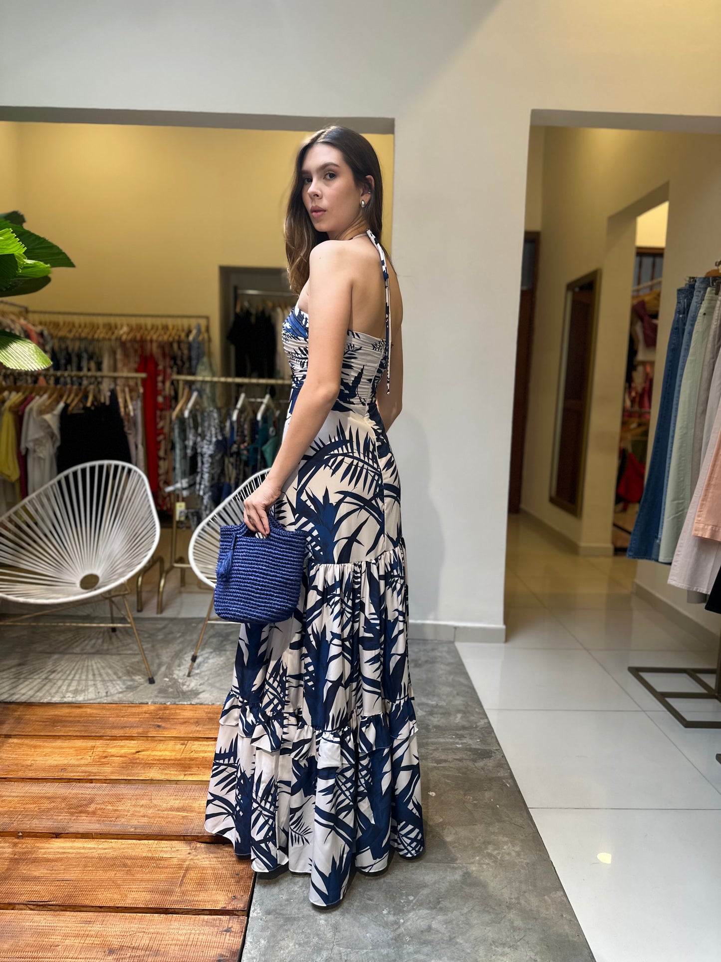 Vestido Fanny Azul