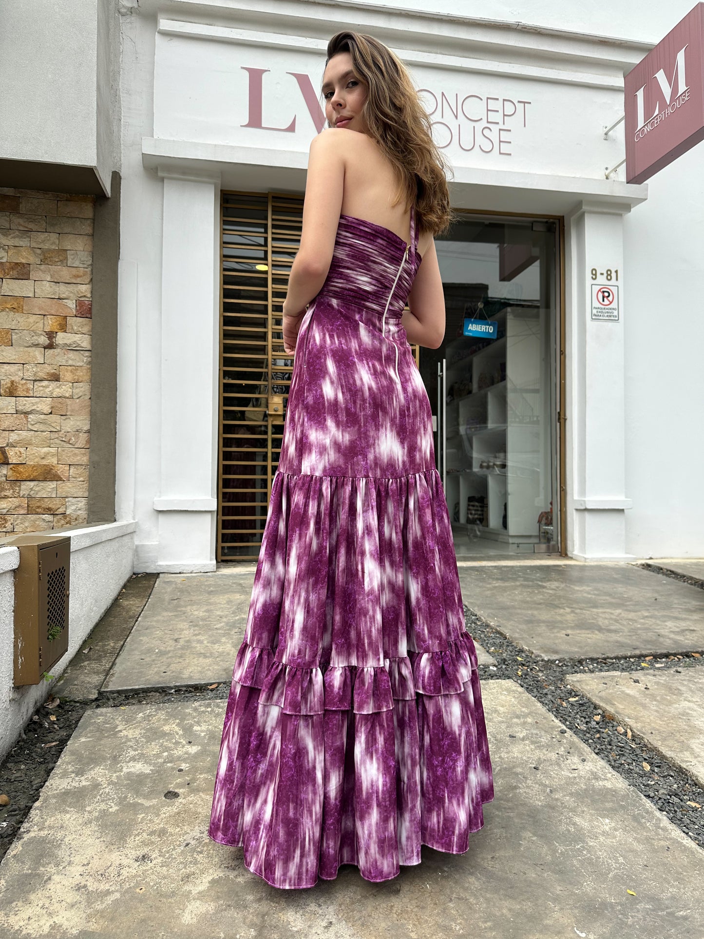 Vestido Fanny Uva