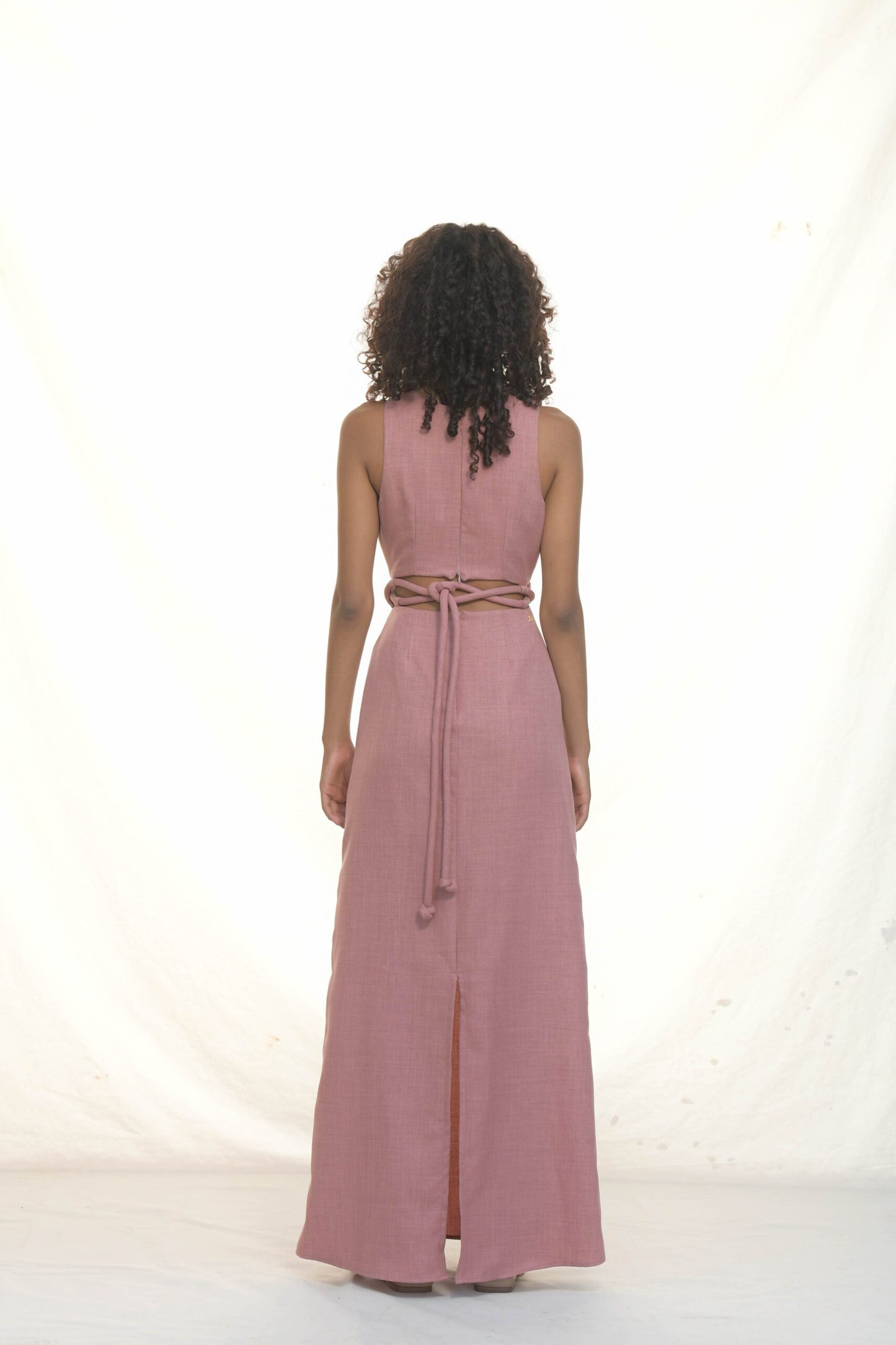 Vestido Halictus Palo de Rosa