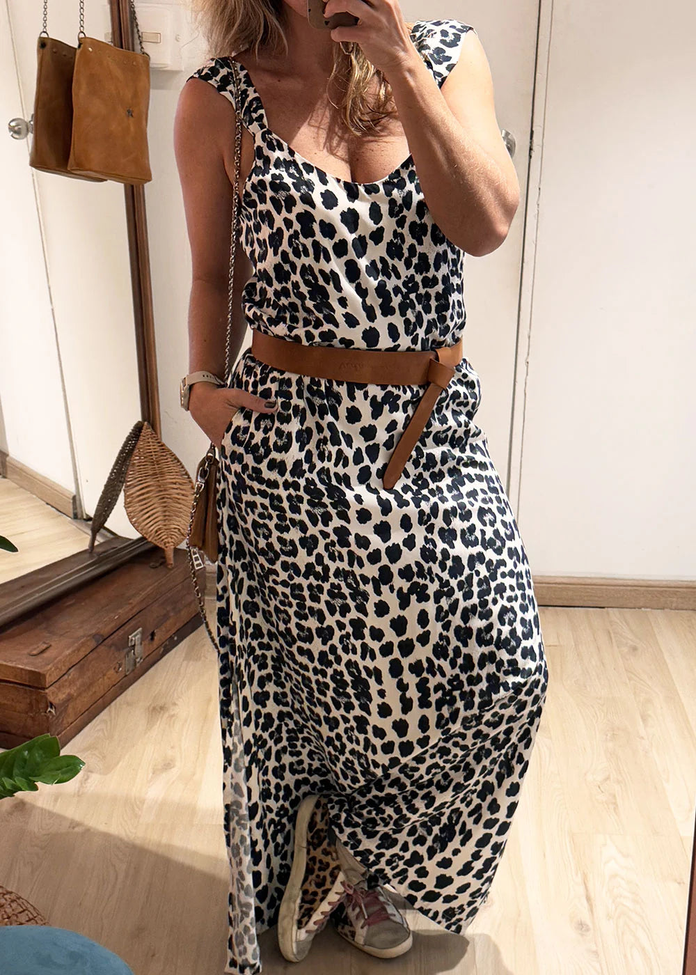 Vestido Roma Print