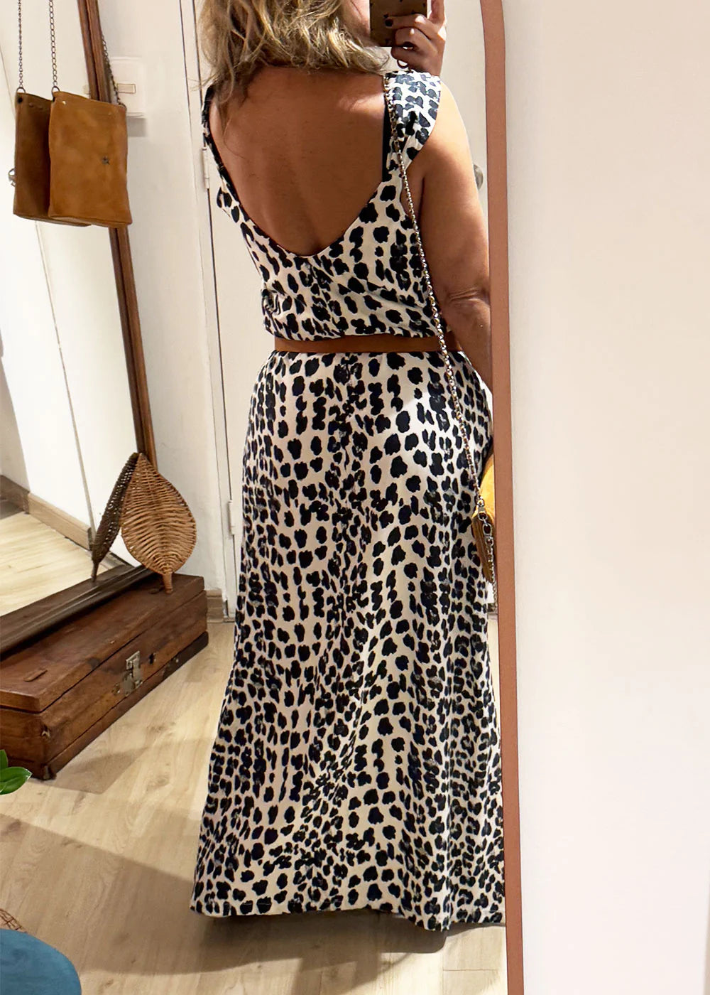 Vestido Roma Print