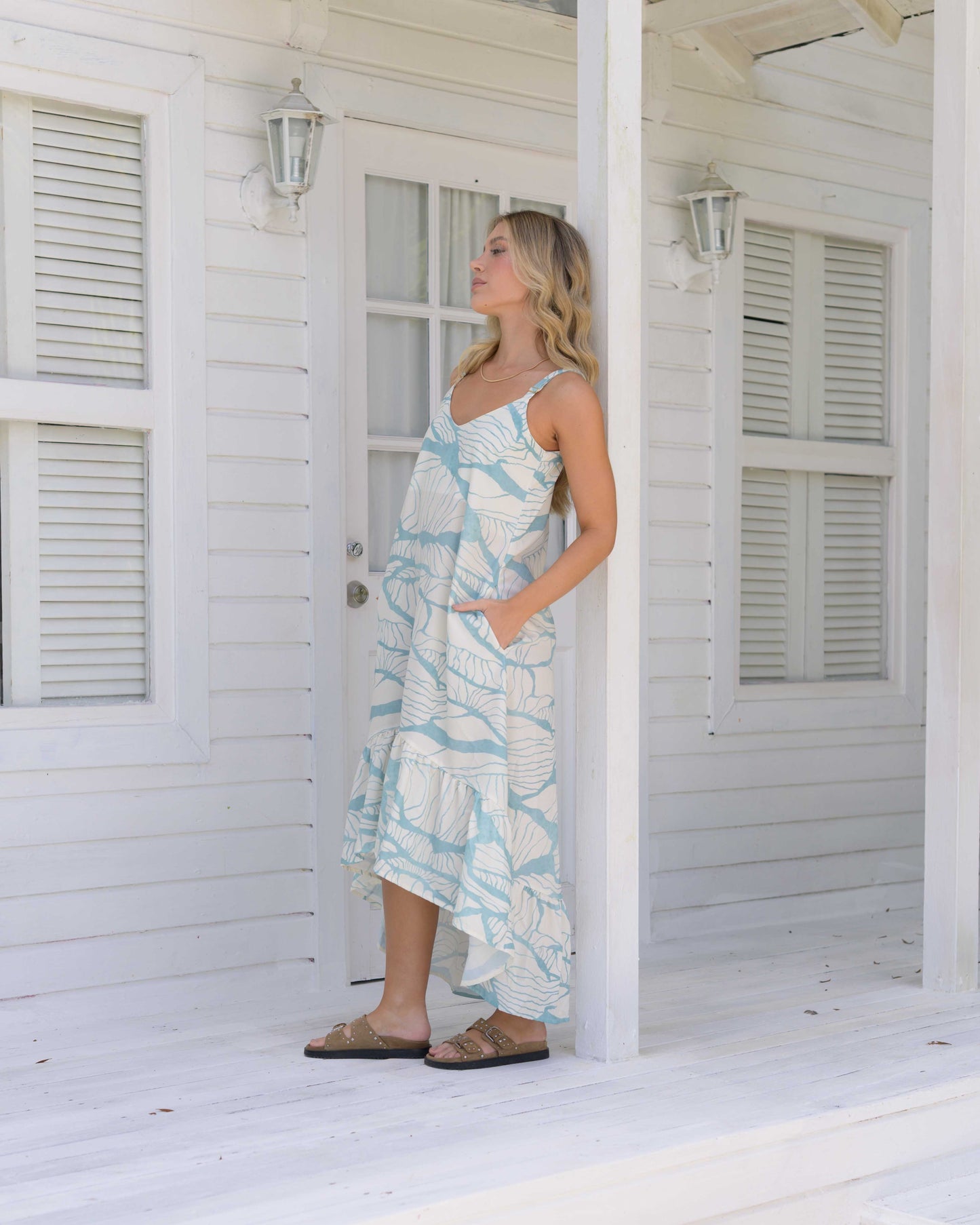 Vestido Serelong menta