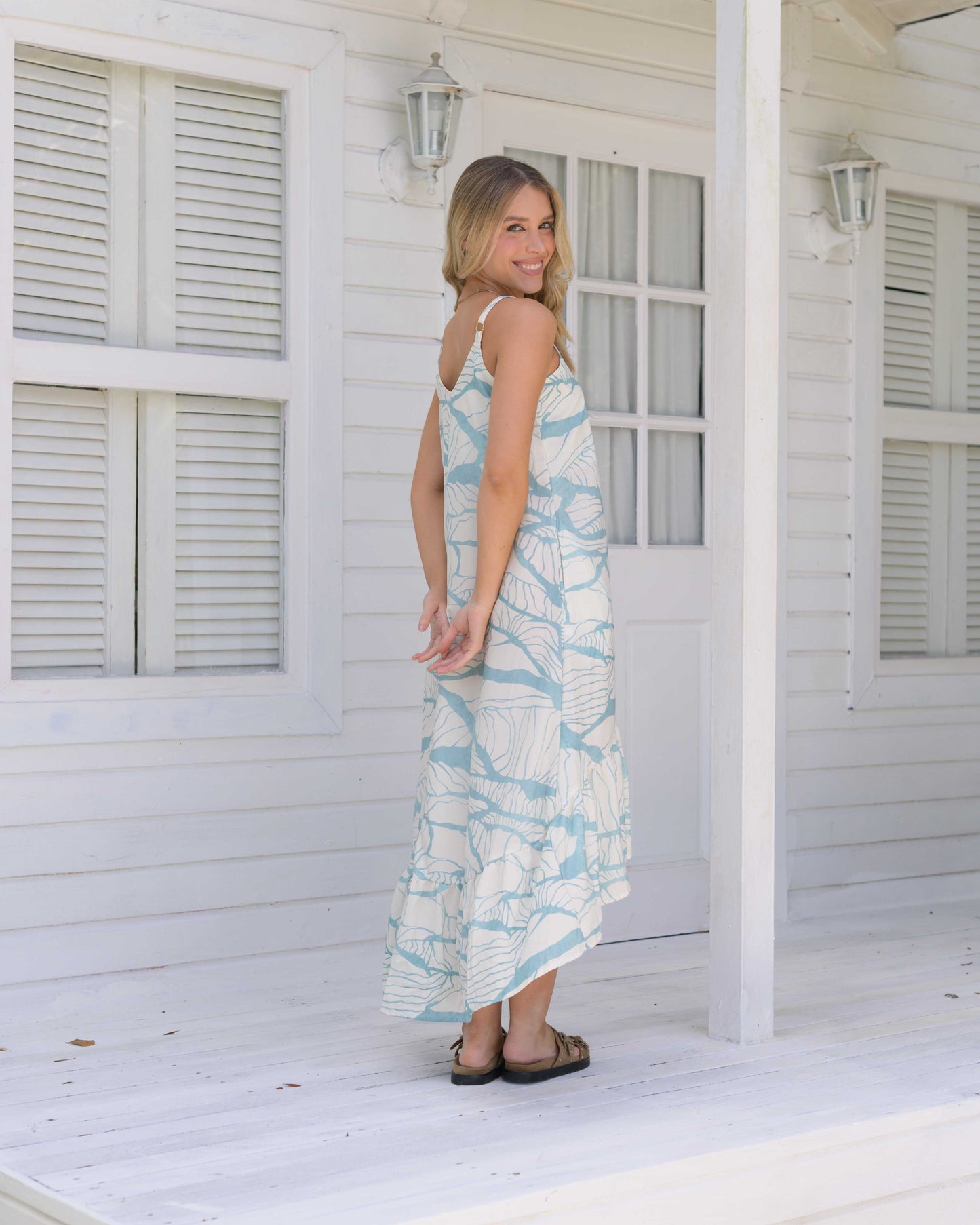 Vestido Serelong menta