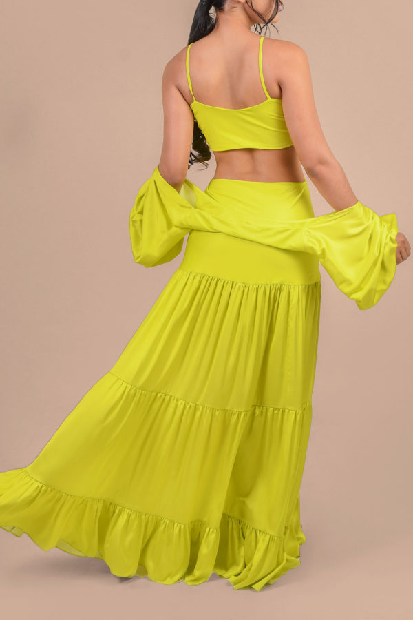 Vestido Olivia Verde Pistacho