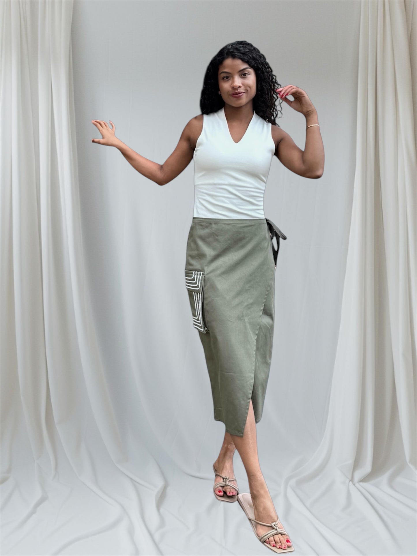 Blusa Nina Blanco Perla