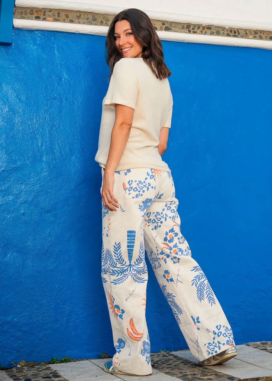 Pantalón Osiris Marfil