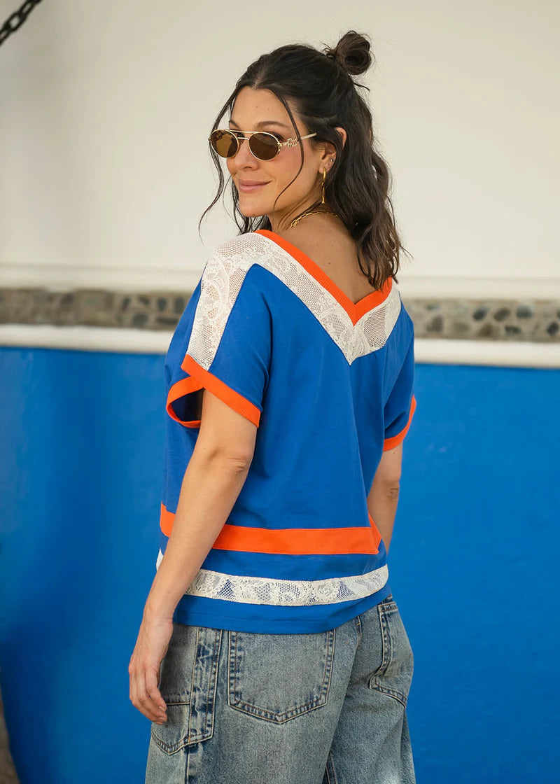 Camiseta Roxana Blonda